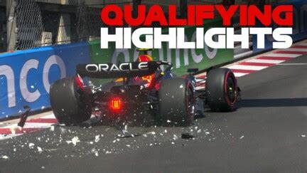 monaco qualifying 2023|Qualifying Highlights .